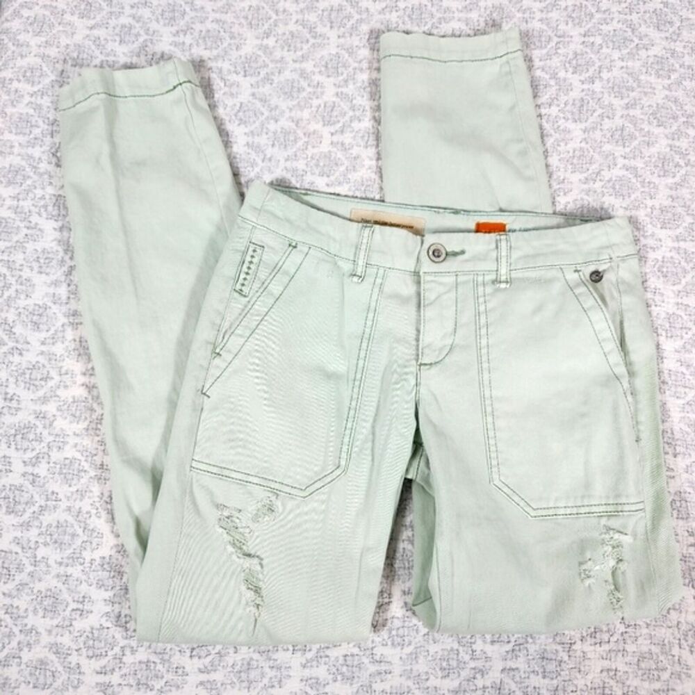 Anthropologie Pilcro & The Letterpress Mint Hyphen Distressed Jean Pants Size 28